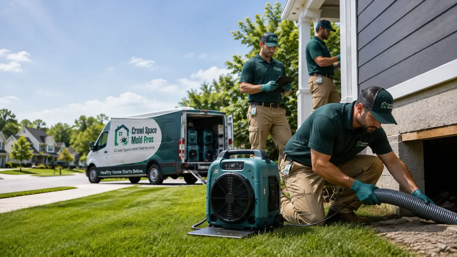 Crawl Space Mold Removal in Mcdonald, OH